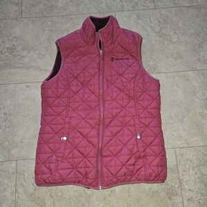 Free Country Women's Quilted Pink Vest